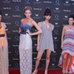 Models showcasing trendy dresses at a fashion event in New Orleans.